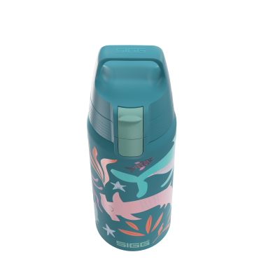 Sigg Shield Therm One detská termo fľaša na pitie 500 ml, modrý svet, 6022.90