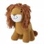 Bavlnená hračka lev Hilario, hnedá, bavlna OEKO-TEX - 82049148