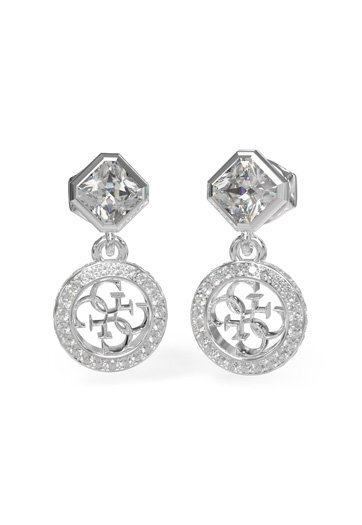 Earring Guess JUBE04154JWRHTU 4G Crush