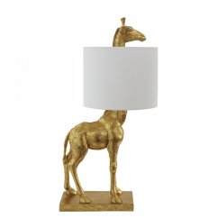 Silas Table lamp, Gold, Polyresin - 82044411