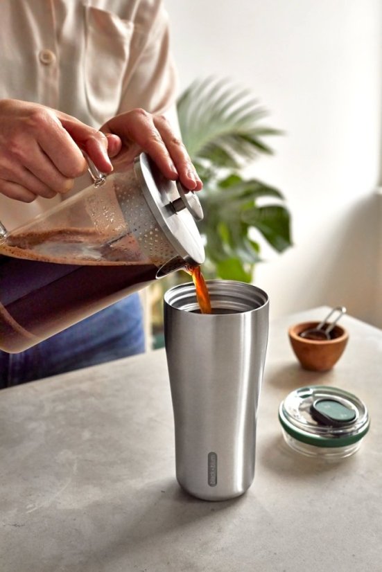 Black+Blum stainless steel travel thermo mug 600 ml, olive, BAM-TT010