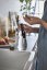 Black+Blum glass water bottle with natural filter 650 ml, ocean, EGO-EGG005