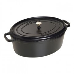 Staub Cocotte oval pot 41 cm/12 l black, 40509-509