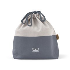 Taška na obed Monbento Pochette L 5,7 l, modrá prírodná, 43180060