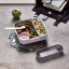 Black+Blum Original Jausenbox mit Gabel 1 l, oliv, BAO-BA010