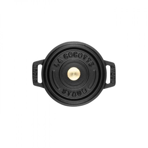 Staub Cocotte Mini hrniec okrúhly 10 cm/0,25 l čierny, 1101025