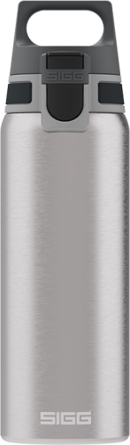 Sigg Shield One stainless steel drinking bottle 750 ml, brushed, 8991.90