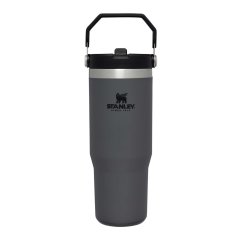 Stanley IceFlow Tumbler Thermo-Wasserflasche 890 ml, Holzkohle, 10-09993-194