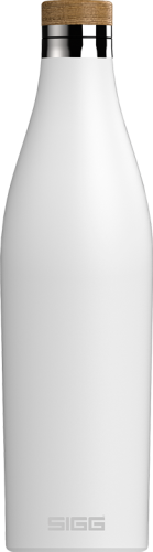 Sigg Meridian dvojstenná fľaša na vodu z nerezovej ocele 700 ml, biela, 8999.80