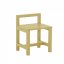 Židle Rese, žlutá, MDF - 82051554