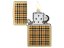 Zippo 23080 Plaid Design