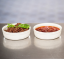 Emile Henry set of 2 creme brulee bowls 12 cm, ivory, 024013