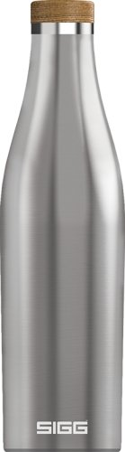 Sigg Meridian dvojstenná fľaša na vodu z nehrdzavejúcej ocele 500 ml, brúsená, 8999.60