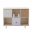 Calle Bookcase w/Drawers, Nature, Paulownia - 82054166