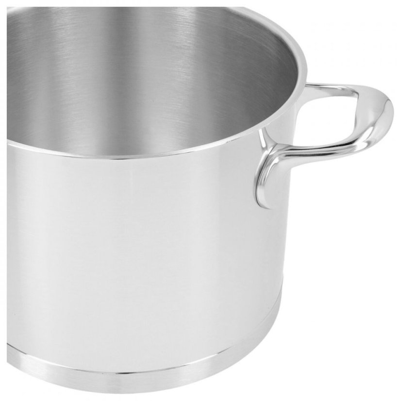 Demeyere Atlantis 7 hoher Topf mit Deckel 20 cm/5 l, 40850-144