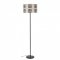 Selita Floor Lamp, Black, Metal - 82049614
