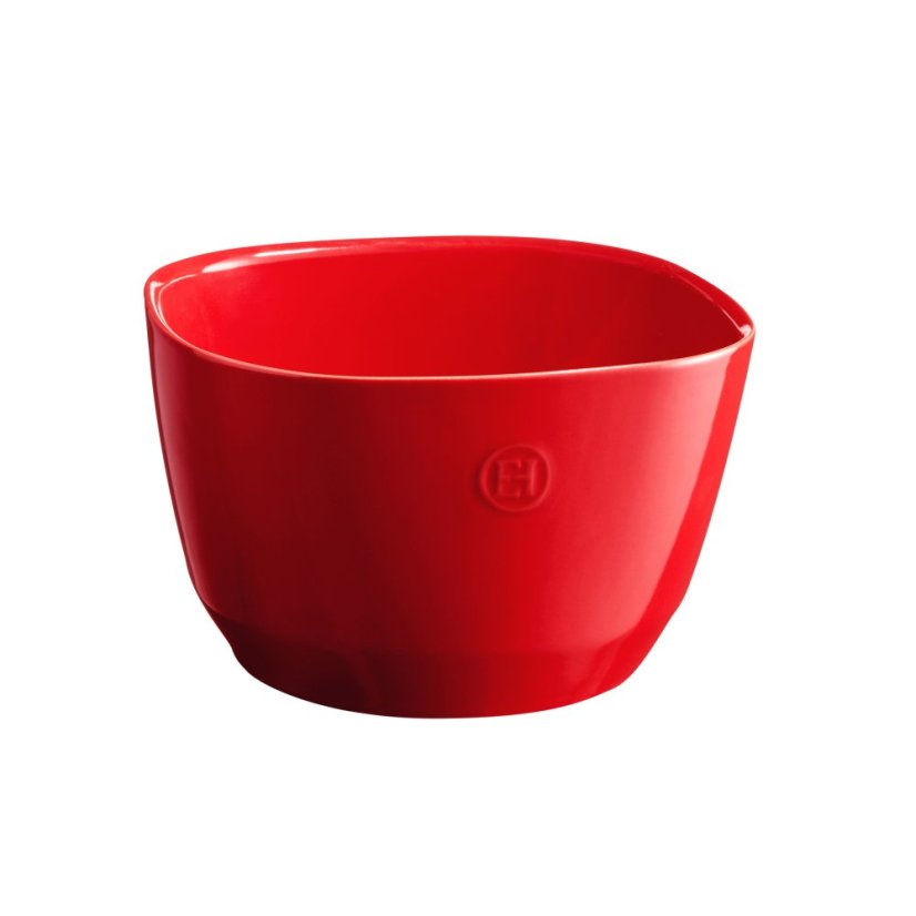 Emile Henry Salatschüssel M 22 cm, Granat, 346594