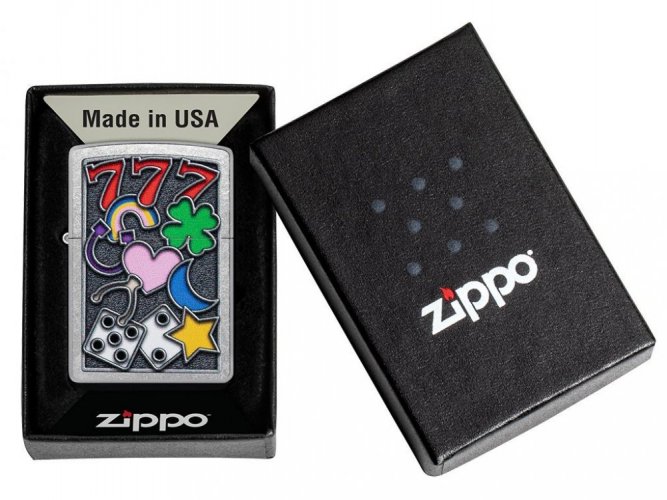 Zapalovač Zippo 25652 All Luck Design