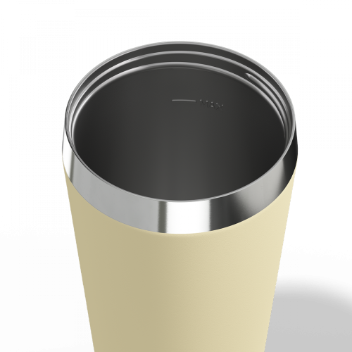 Sigg Helia stainless steel thermo mug 600 ml, optimistic yellow, 6016.00