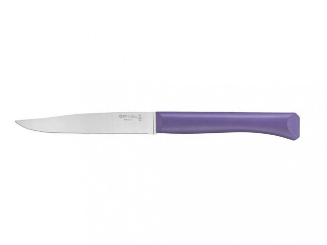 Opinel Bon Appetit steak knife with polymer handle, purple, 002191