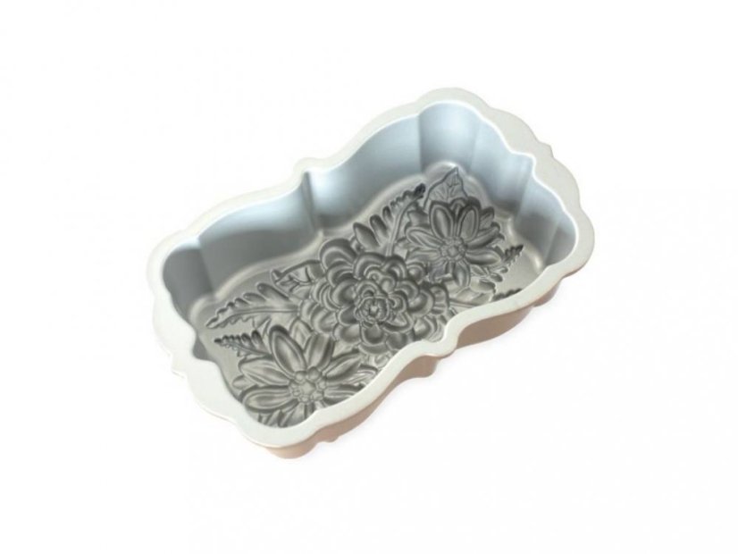 Nordic Ware biscuit mould Lucy flowers, 6 cup caramel, 93148