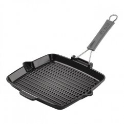 Staub Grill pan square, black, 1202123