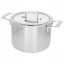 Demeyere Industry 5 tall pot with lid 24 cm/8 l, 40850-670