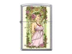 Zapalovač Zippo 25972 Nouveau Floral Woman