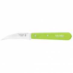 Opinel Les Essentiels N°114 vegetable knife 7 cm, green, 001925