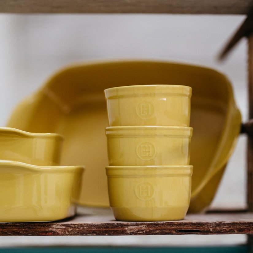 Emile Henry ramekin 10 cm, yellow Provence, 901010