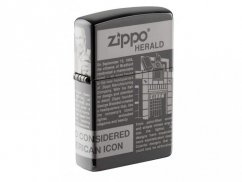 Zippo 25528 Zippo Newsprint Design