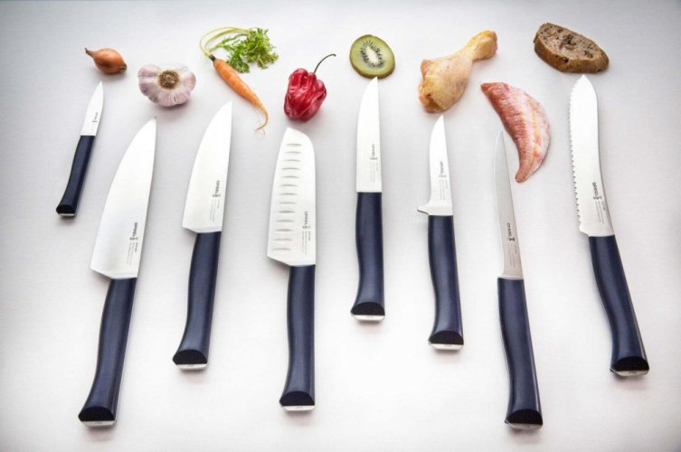 Opinel Intempora serrated vegetable knife 10 cm, 002366