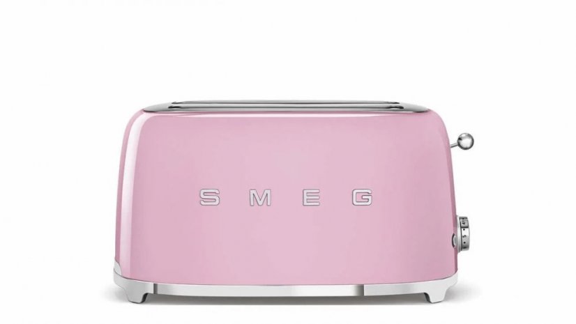 SMEG 50's Retro Style Toaster 4x2, rosa, TSF02PKEU