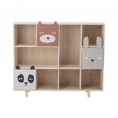 Calle Bookcase w/Drawers, Nature, Paulownia - 82046524
