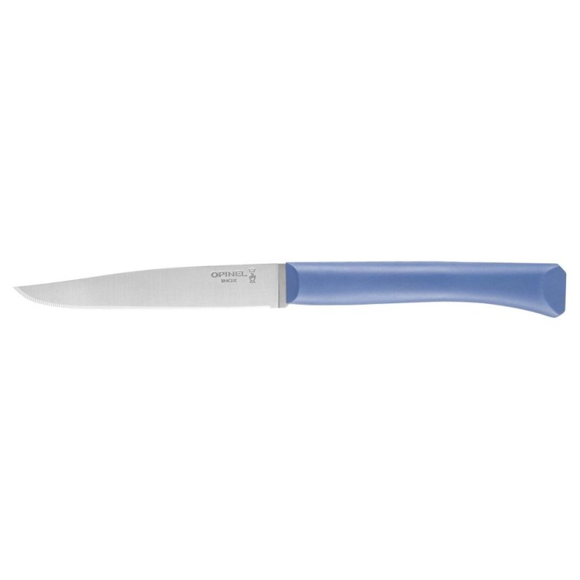 Opinel Bon Appetit steak knife with polymer handle, blue, 001901