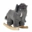 Calma Rocking Toy, Mammoth, Grey, Polyester - 82049250