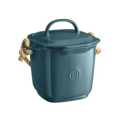 Emile Henry ceramic container for bio-waste 3,9 l, poppy, 978638