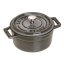Staub Cocotte Mini pot round 10 cm/0,25 l grey, 1101018