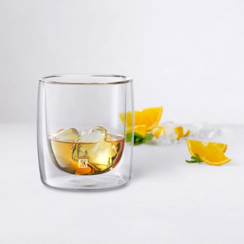 Dvojstenný pohár na whisky Zwilling Sorrento, 2 ks, 266 ml, 39500-215