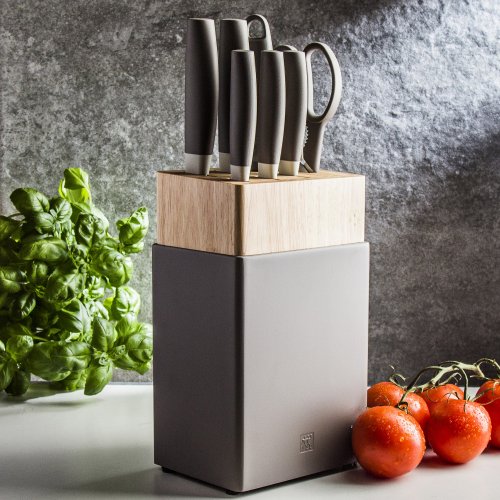 Zwilling Now S knife block 8 pcs, grey, 53090-220