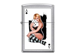 Zippo 25973 Girl With Ace Card