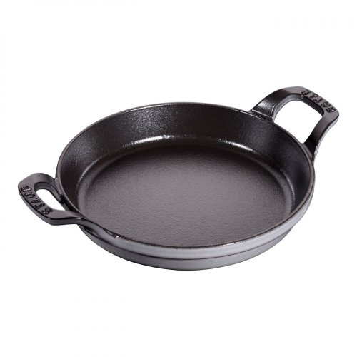 Staub cast iron baking dish round 20 cm/0,75 l, grey, 40509-557