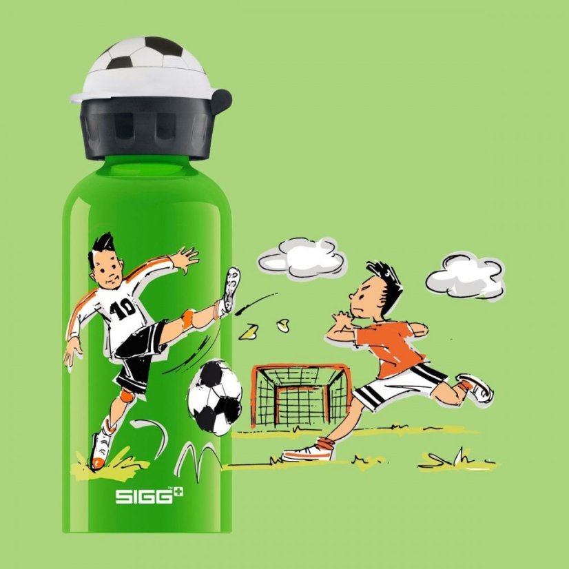 Sigg KBT baby bottle 400 ml, football camp, 8625.10