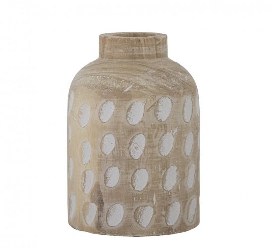 Pon Deco Vase, Nature, Paulownia - 82055050