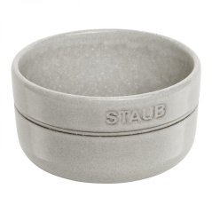 Staub ceramic round bowl 10 cm/0,3 l, white truffle, 40508-031