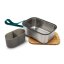 Black+Blum snack box with bamboo lid 1,25 l, ocean, BAM-SB-L005