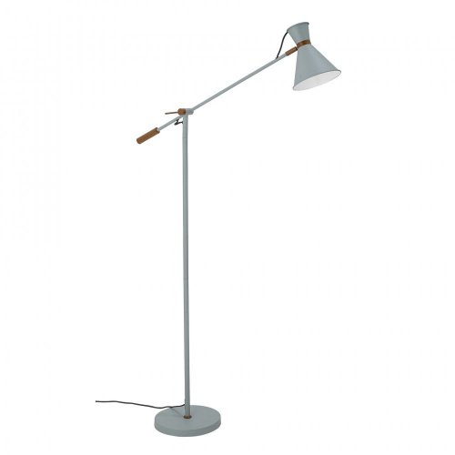 Raffi Floor Lamp, Green, Metal - 82055109