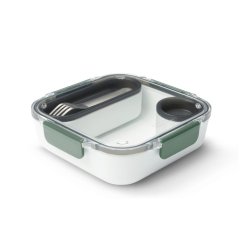 Black+Blum Original Jausenbox mit Gabel 1 l, oliv, BAO-BA010