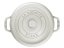 Staub Cocotte hrniec okrúhly 22 cm/2,6 l biela hľuzovka, 11022107