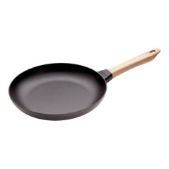 STAUB panvica s drevenou rukoväťou, 28 cm